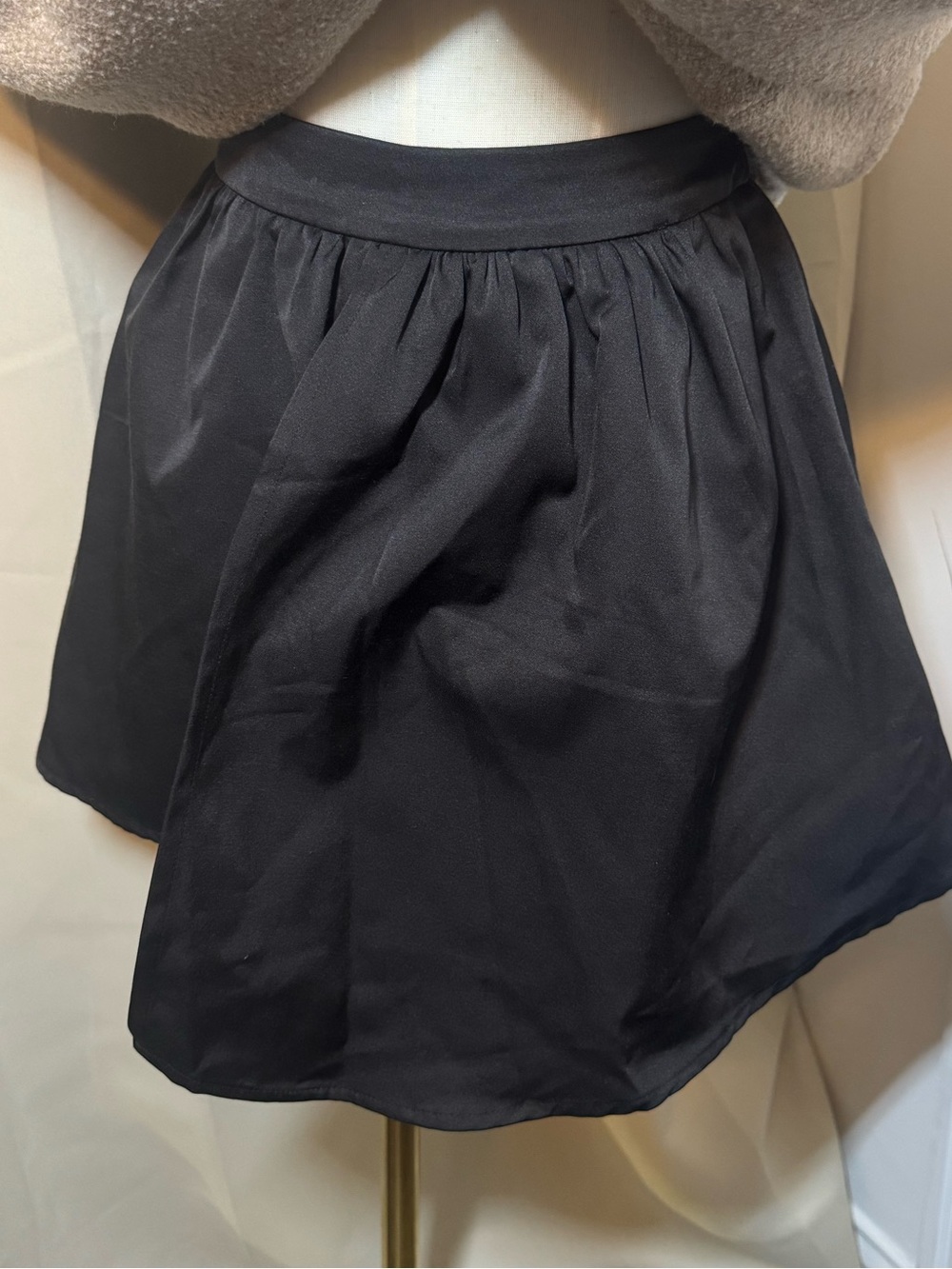 Classic Black Women's A-Line Skirt